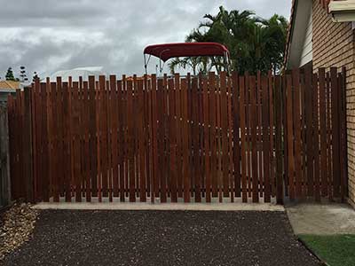 sunshine coast steel timber gates